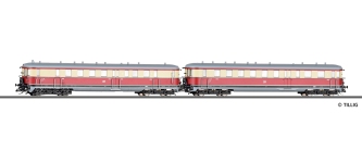 Tillig 02857 - TT - Triebwagen VT 137 mit Steuerwagen VS 145, DR, Ep. III